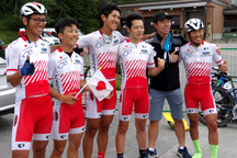 cyclistes du Japon