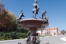 Une fontaine d’inspiration vénitienne à Témiscaming
