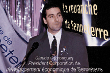 Claude Castonguay à la 1re Soirée des Milleniums